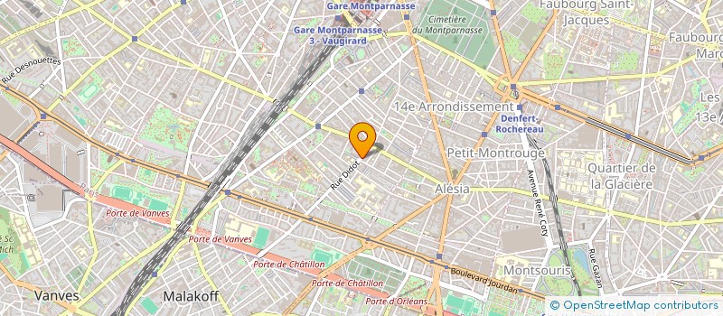 localisation de l'entreprise PARIS FLOR  PARIS