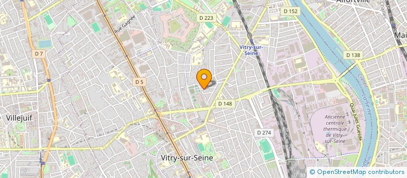 localisation de l'entreprise PARIS FOIE GRAS DISTRIBUTION à VITRY-SUR-SEINE