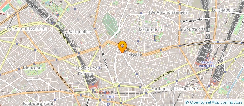 localisation de l'entreprise PARIS FONTAINE  PARIS