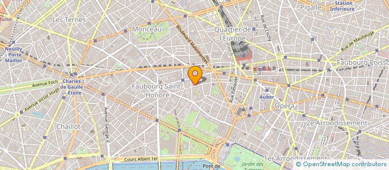 localisation de l'entreprise PARIS FOOD DELIVERY  PARIS