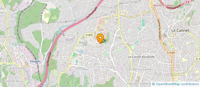 localisation de l'entreprise PARIS FRIPES STORY  LE CANNET