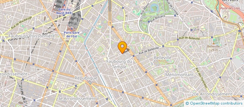 localisation de l'entreprise PARIS FUTSAL  PARIS