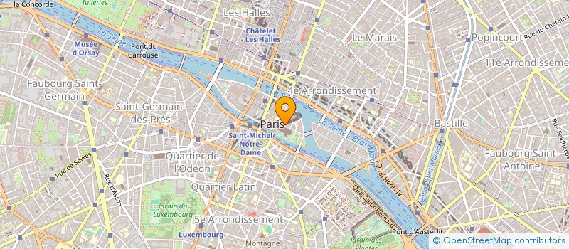 localisation de l'entreprise PARIS GALANDE  PARIS