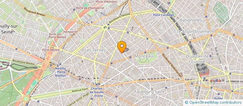 localisation de l'entreprise PARIS GAMBETTA à PARIS