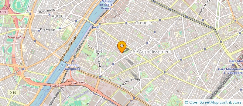 localisation de l'entreprise PARIS GLISSE CLUB  (PGC)  PARIS