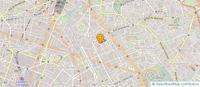 localisation de l'entreprise PARIS GOLD  PARIS