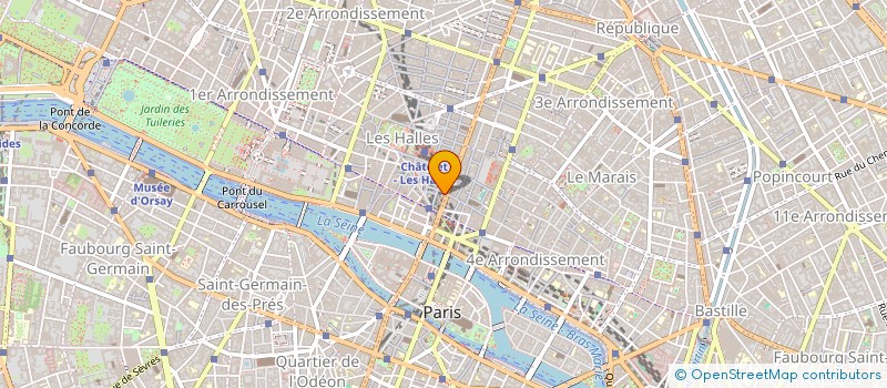 localisation de l'entreprise PARIS GOTHA'M  PARIS