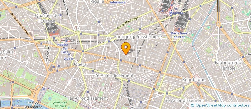 localisation de l'entreprise PARIS GRECE  PARIS