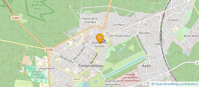 localisation de l'entreprise PARIS-HANOI  FONTAINEBLEAU