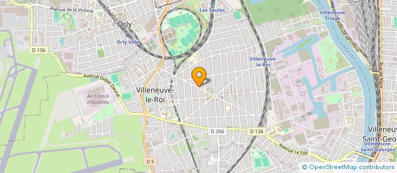 localisation de l'entreprise PARIS HOLDING  VILLENEUVE-LE-ROI