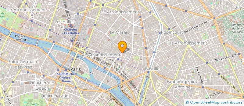 localisation de l'entreprise PARIS HOME SERVICES à PARIS