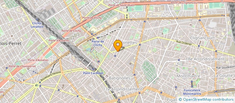 localisation de l'entreprise PARIS HOTEL GESTION 75  PARIS