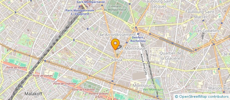 localisation de l'entreprise PARIS IMMO DV  PARIS