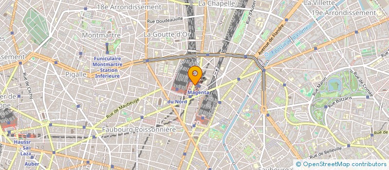 localisation de l'entreprise PARIS INNCOMING SERVICES à PARIS