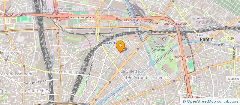 localisation de l'entreprise PARIS INSERT  PARIS