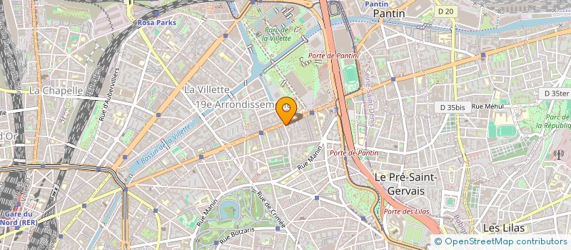 localisation de l'entreprise PARIS IS MAGIC  PARIS