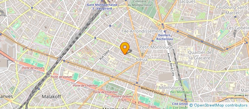 localisation de l'entreprise PARIS JE T AIME  PARIS