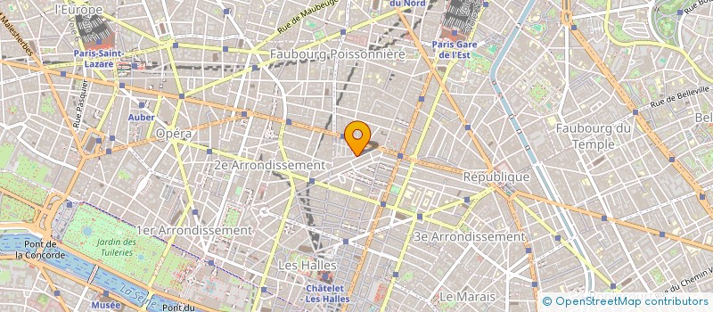 localisation de l'entreprise PARIS JUDO à PARIS
