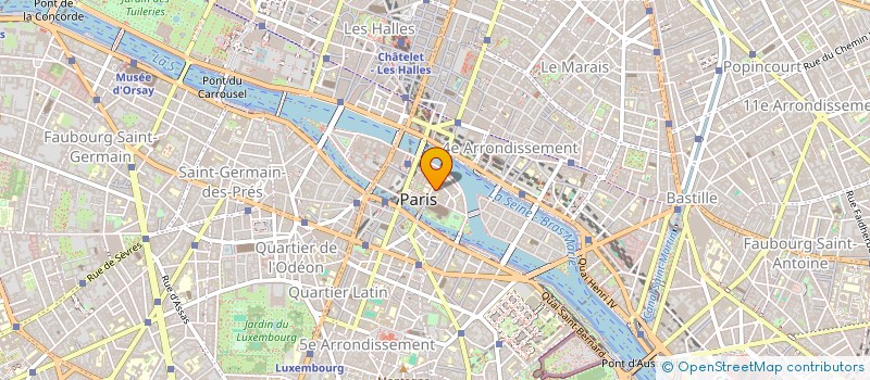 localisation de l'entreprise PARIS LABEL FRANCE SARL à PARIS