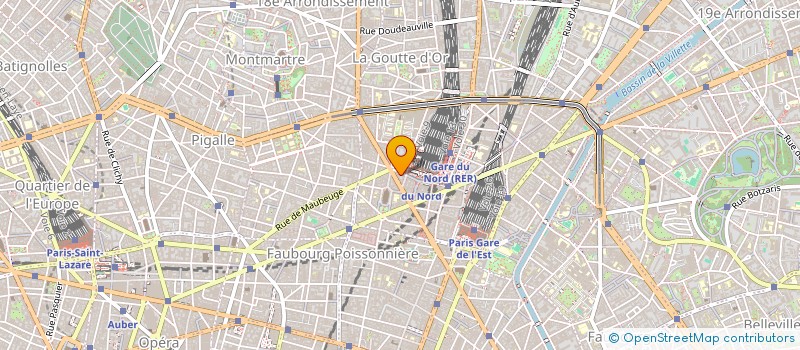 localisation de l'entreprise PARIS LILLE VIDEO SARL  PARIS