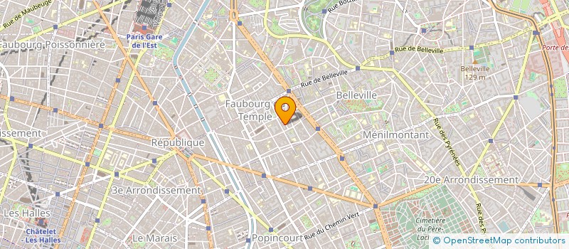 localisation de l'entreprise PARIS LIT UP  PARIS