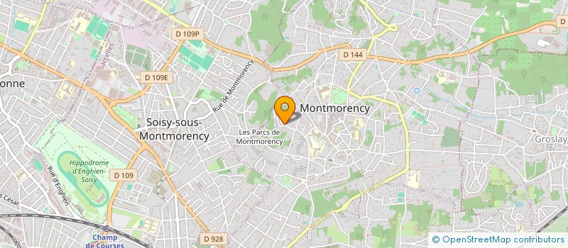 localisation de l'entreprise PARIS LOVE SHOP à MONTMORENCY
