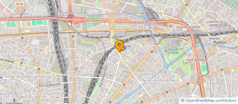 localisation de l'entreprise PARIS LUNETTES  PARIS