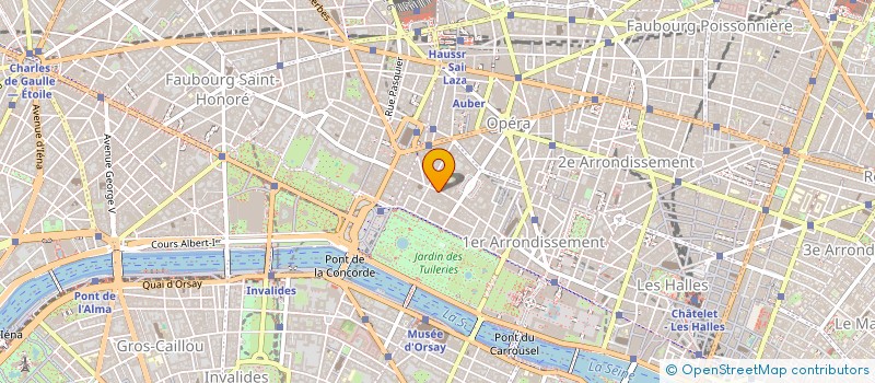 localisation de l'entreprise PARIS LUXE  PARIS