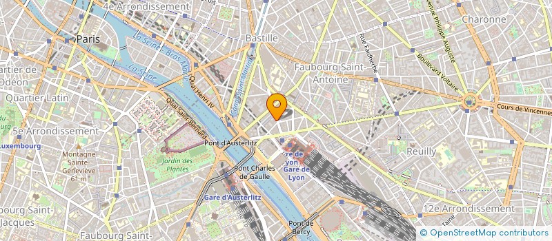 localisation de l'entreprise PARIS LYON PALACE  PARIS