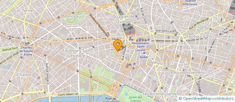 localisation de l'entreprise PARIS MADELEINE PALACE SA  PARIS