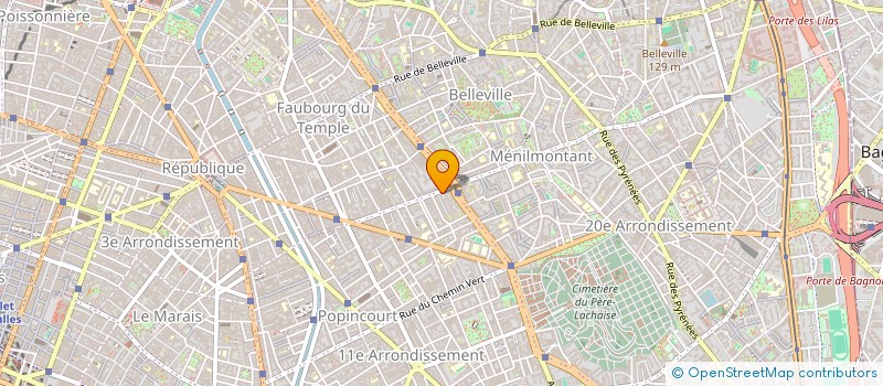 localisation de l'entreprise PARIS MADRID  PARIS