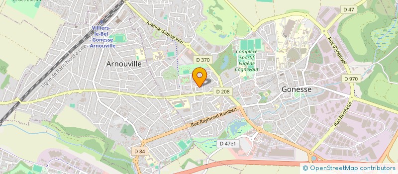 localisation de l'entreprise PARIS MAQUETTES à GONESSE