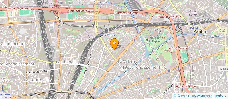 localisation de l'entreprise PARIS MEAUX  PARIS