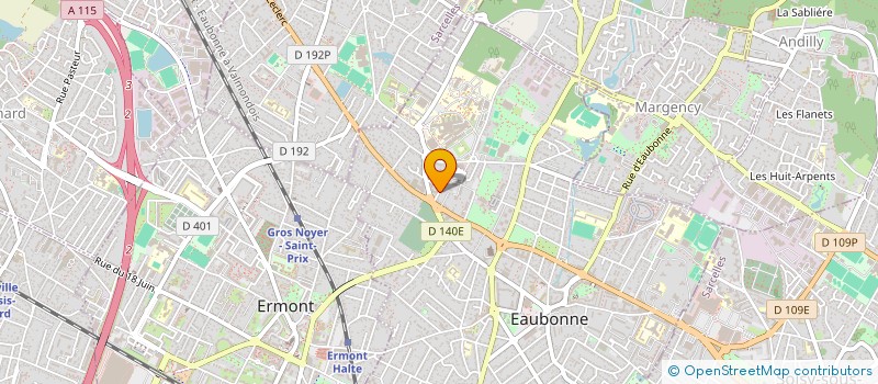 localisation de l'entreprise PARIS MECANIQUE SERVICES à EAUBONNE