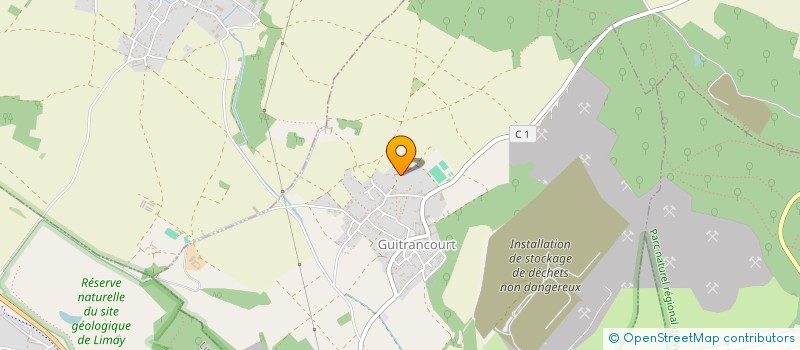 localisation de l'entreprise PARIS MEDIA  GUITRANCOURT