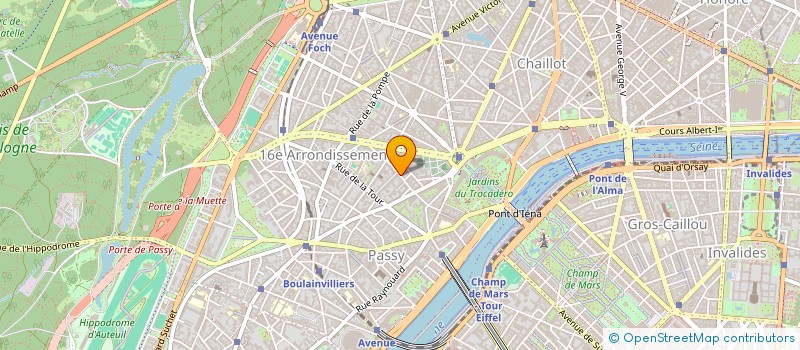 localisation de l'entreprise PARIS MEDIA PUB à PARIS