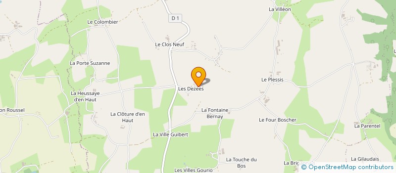 localisation de l'entreprise PARIS MEJANE à LE MENE