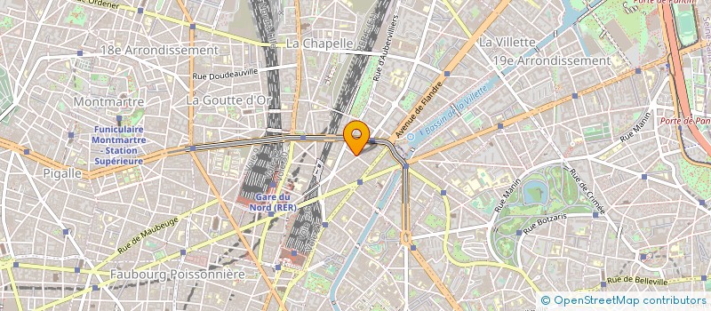 localisation de l'entreprise PARIS MENAGE DISTRIBUTION à PARIS