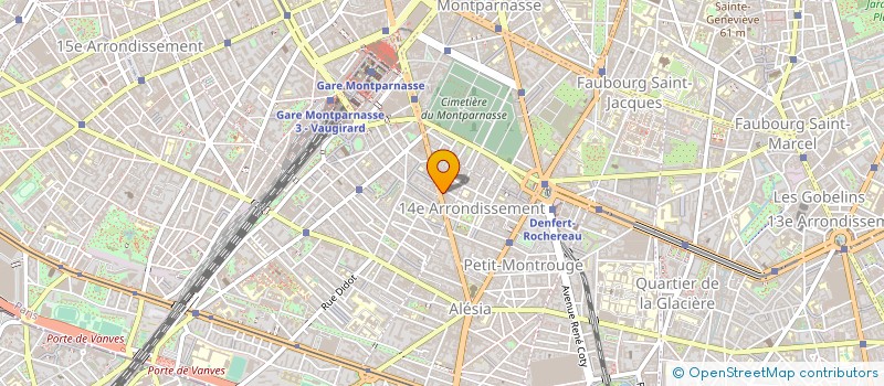localisation de l'entreprise PARIS METAL à PARIS