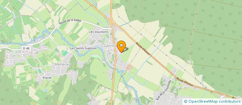 localisation de l'entreprise PARIS-METZ ET AILLEURS  MELLECEY