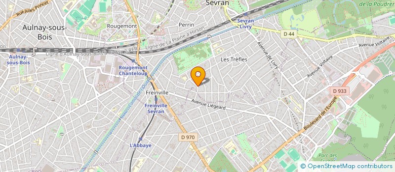 localisation de l'entreprise PARIS MEUSE à SEVRAN