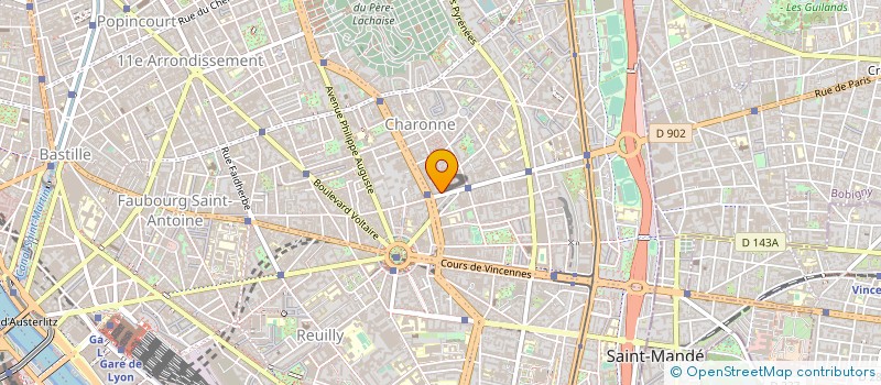 localisation de l'entreprise PARIS MODE EUROPE  PARIS