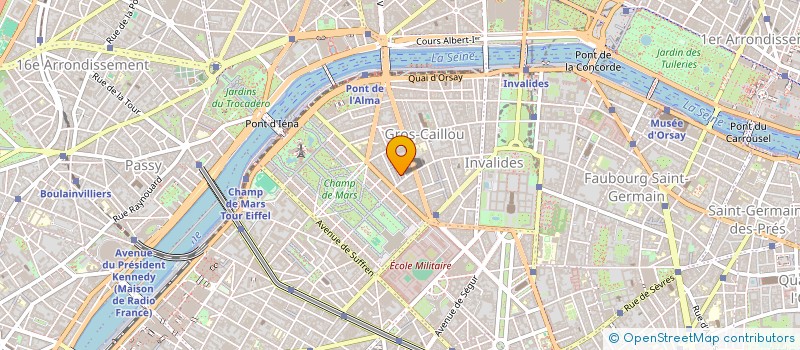 localisation de l'entreprise PARIS MON AMOUR GOURMET  PARIS