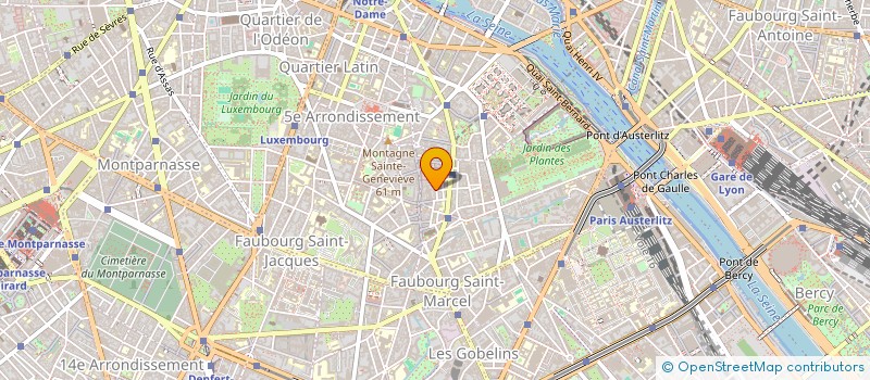 localisation de l'entreprise PARIS MONGE  PARIS