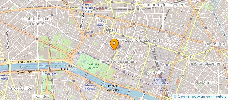 localisation de l'entreprise PARIS MOTORS à PARIS