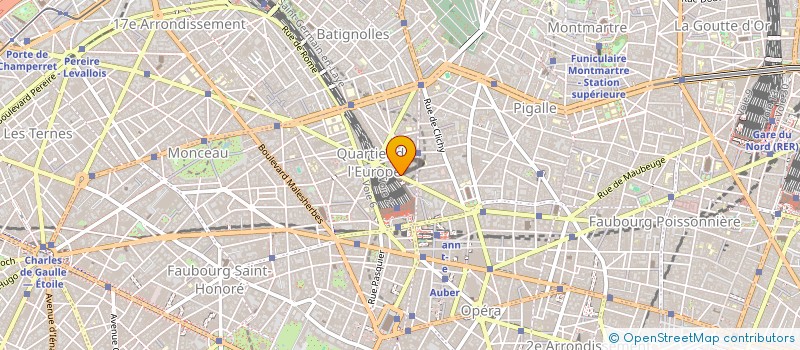 localisation de l'entreprise PARIS MUSIC FORUM  PARIS