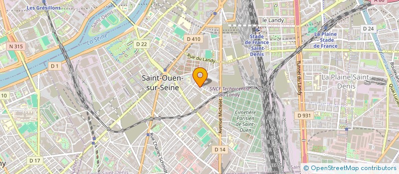 localisation de l'entreprise PARIS-NAHA à SAINT-OUEN-SUR-SEINE