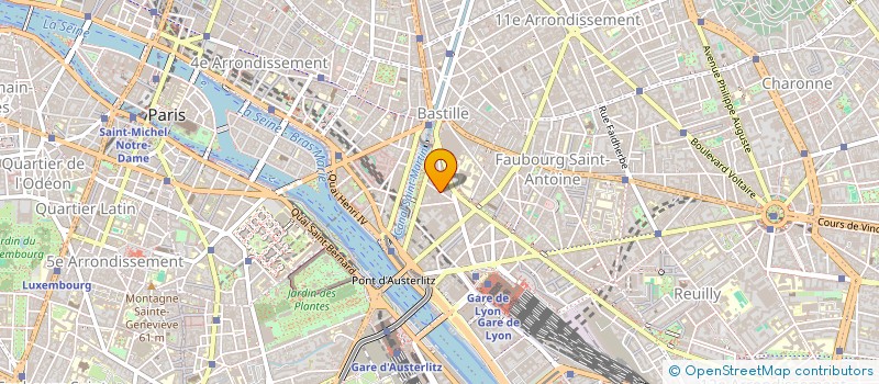 localisation de l'entreprise PARIS NAUTIQUE à PARIS