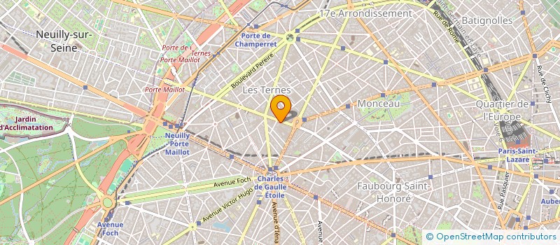 localisation de l'entreprise PARIS NEGOCE & DISTRIBUTION  PARIS