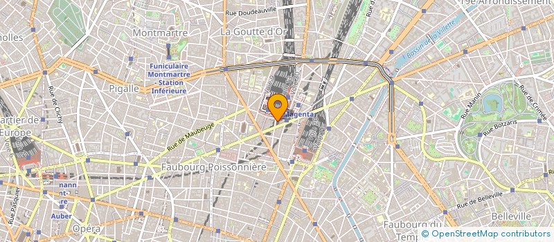 localisation de l'entreprise PARIS NORD DEPART  PARIS